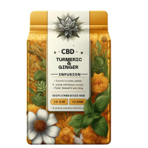CBD TURMERIC AND GINGER INFUSION