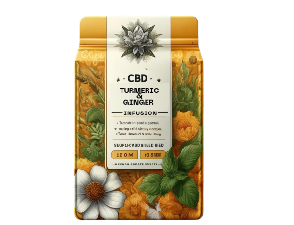 CBD TURMERIC AND GINGER INFUSION